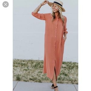 Roolee Ellarose Button Dress